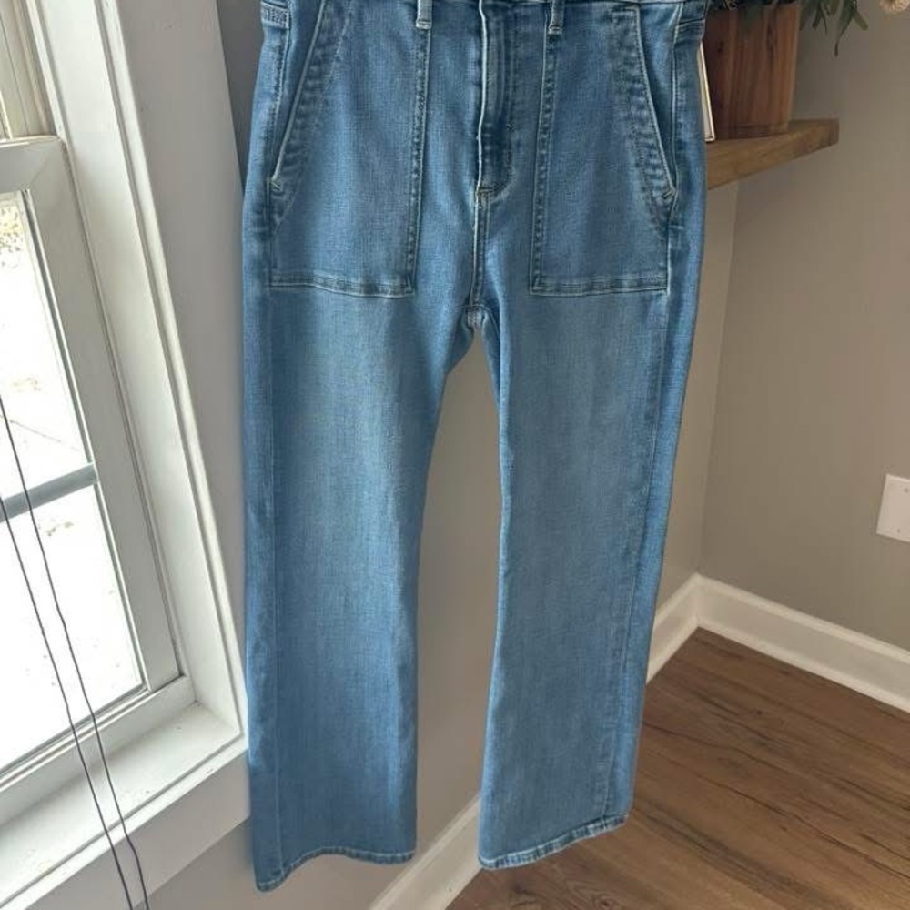 LOFT Light Blue Ankle & Cropped Jeans
